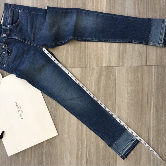 SOLD Rag & Bone Skinny Ankle Jeans! High rise - Picture 5 of 8